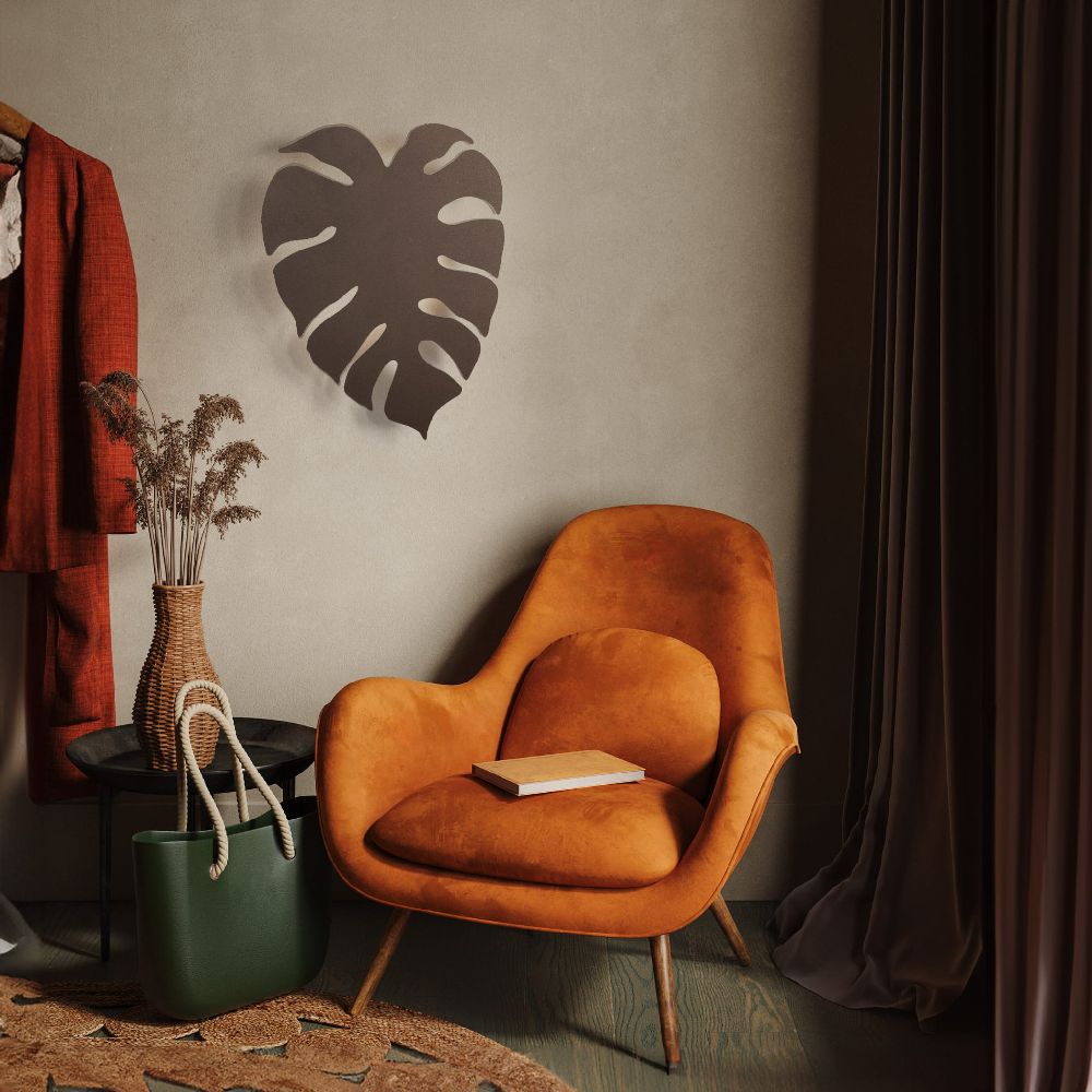 TK Lighting Monstera XL kinkiet 4x6W brązowy 5822