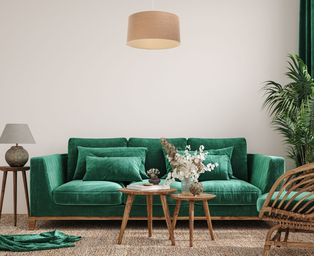 BPS Koncept Boho lampa wisząca 1x60 W kremowa-beżowa 0E0-131-30