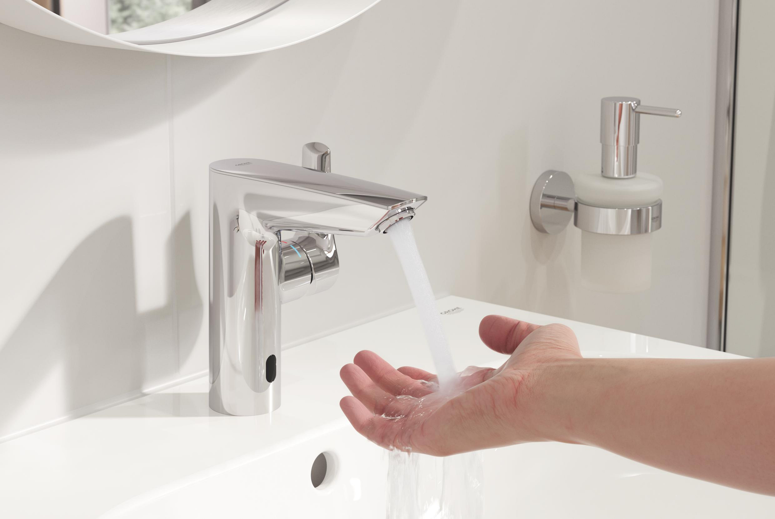 Grohe Essentials dozownik do mydła 160 ml StarLight Chrome 40448001 - Wysyłka w 24h