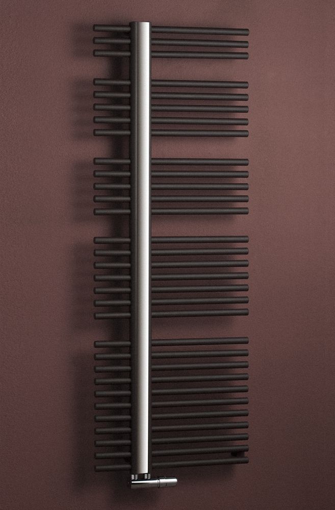 P.M.H. Kronos grzejnik łazienkowy 167x60 cm czarny mat KR3BL