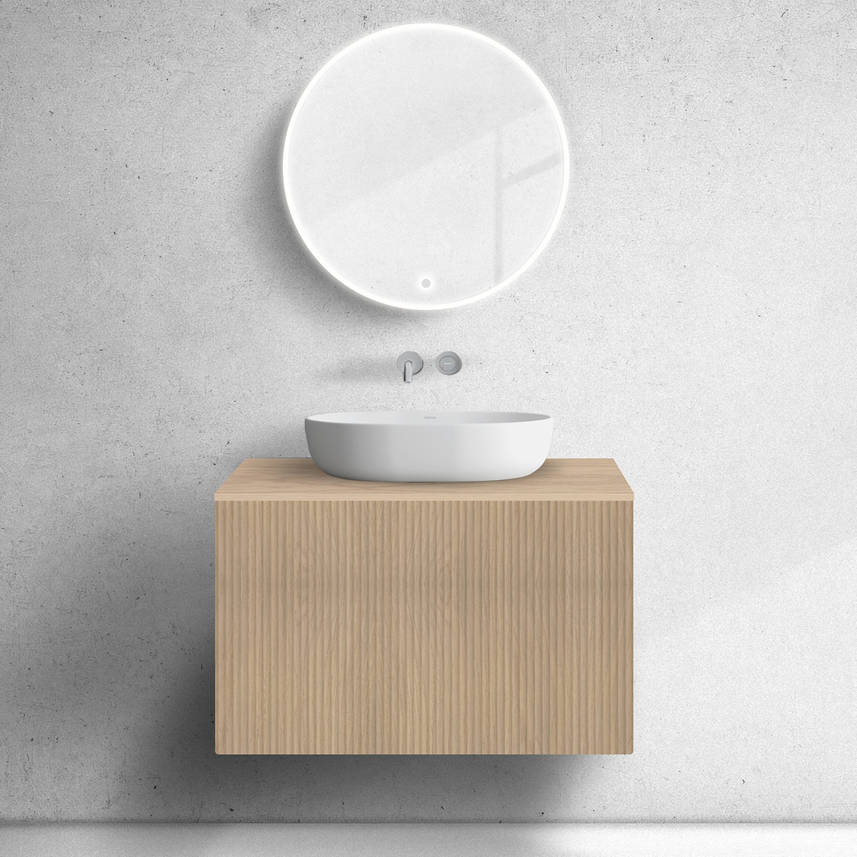 Oltens Lun szafka podumywalkowa 80 cm dąb 60028060 - Wysyłka w 24h