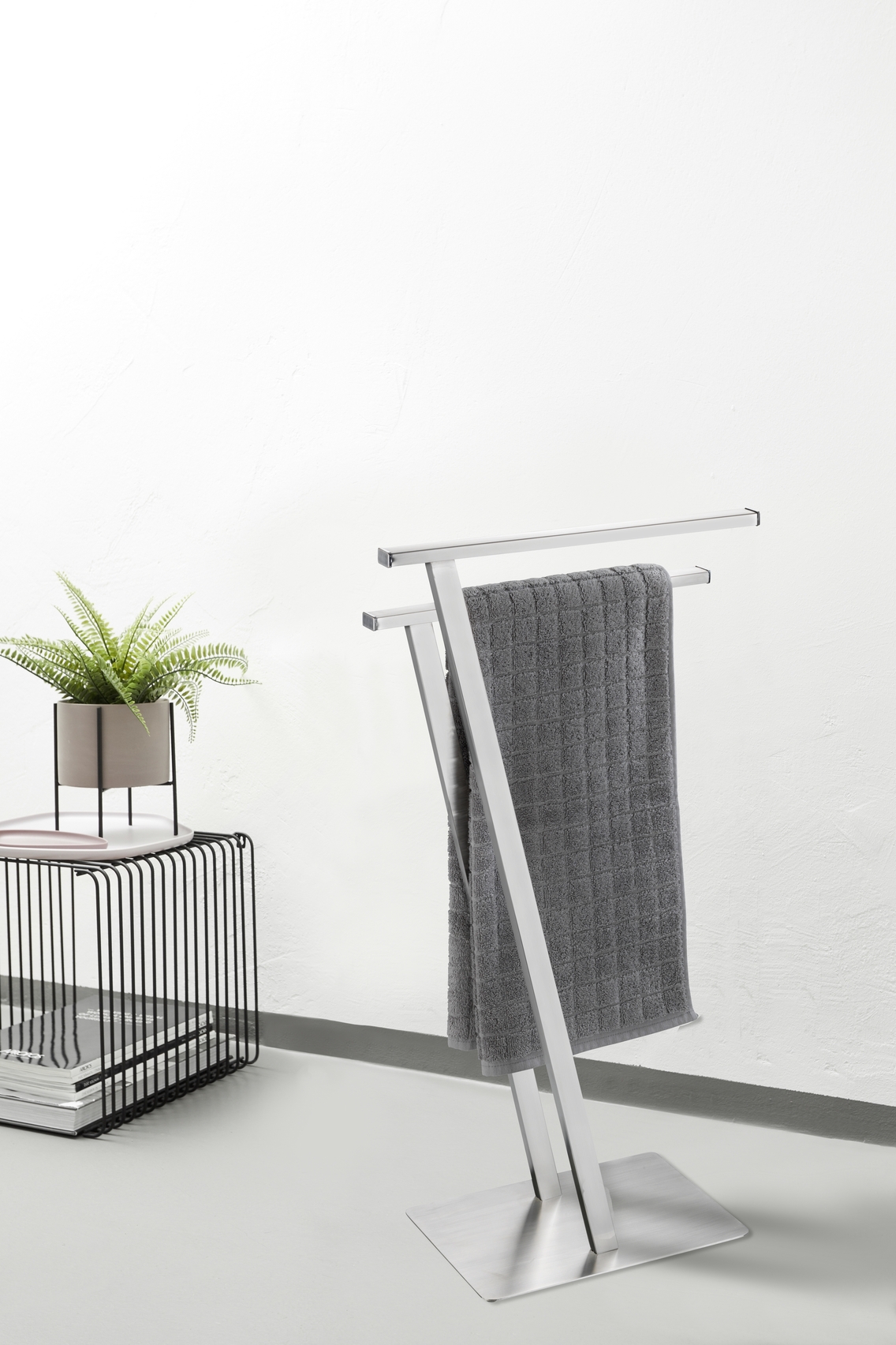Wenko Lirio wieszak stojący srebrny 24397100