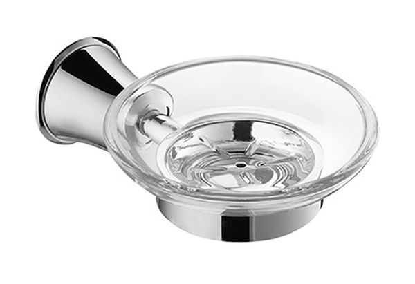 Omnires Art Line mydelniczka wisząca chrom/szkło przezroczyste AL53420CR