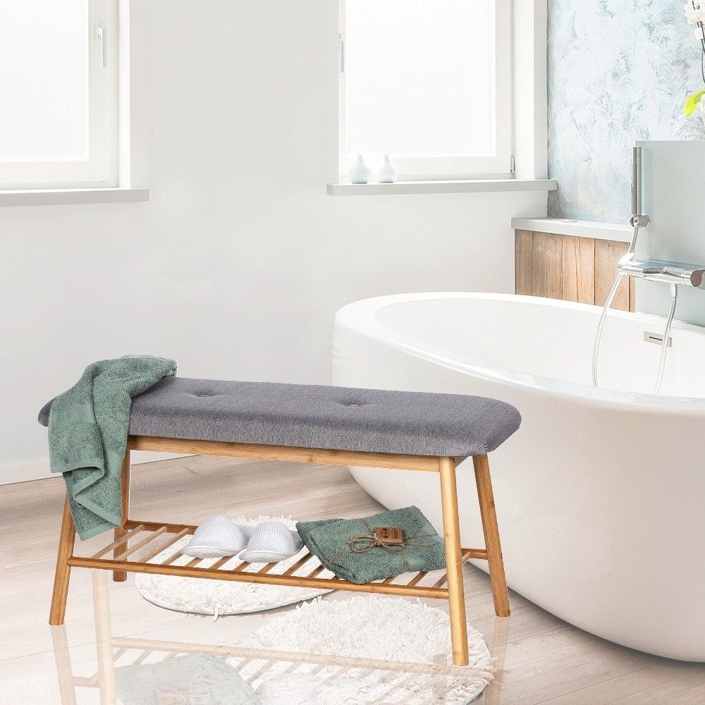 Wenko Bahari organizer na buty z ławą 2w1 brązowy/szary 62217100 - Wysyłka w 24h