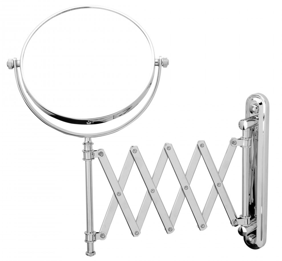 FDesign Travel lusterko kosmetyczne 15x50,4 cm okrągłe chrom FD6-TRL-50-11