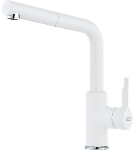 Franke Urban Pull-Out bateria kuchenna stojąca z wyciąganą wylewką biały polarny 115.0595.088 - Wysyłka w 24h