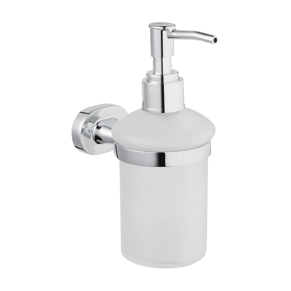 BISK Go dozownik do mydła 250 ml ścienny chrom 07031