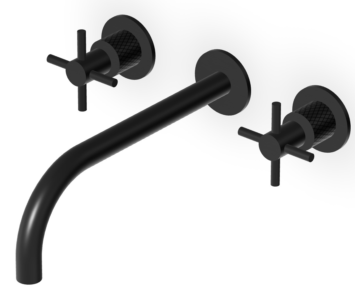 Zucchetti Helm bateria umywalkowa podtynkowa czarna ZHM761.XP81G3