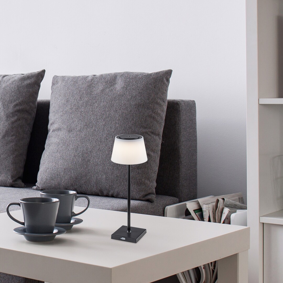 Rabalux Taena lampa stołowa 1x4W LED czarny/biały 76010 - Wysyłka w 24h