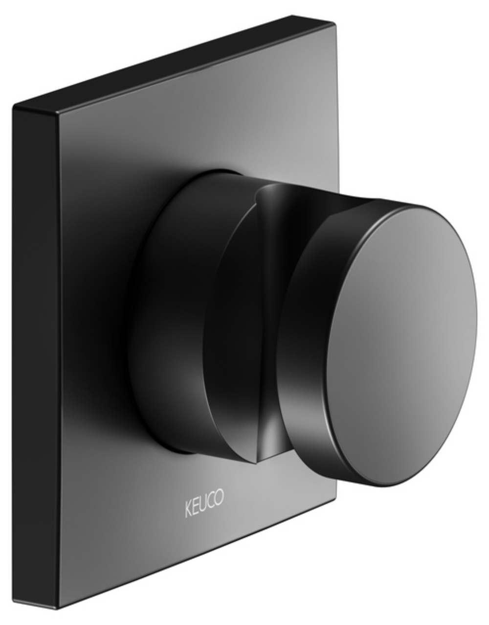 Keuco IXMO uchwyt prysznicowy czarny mat 59591370002