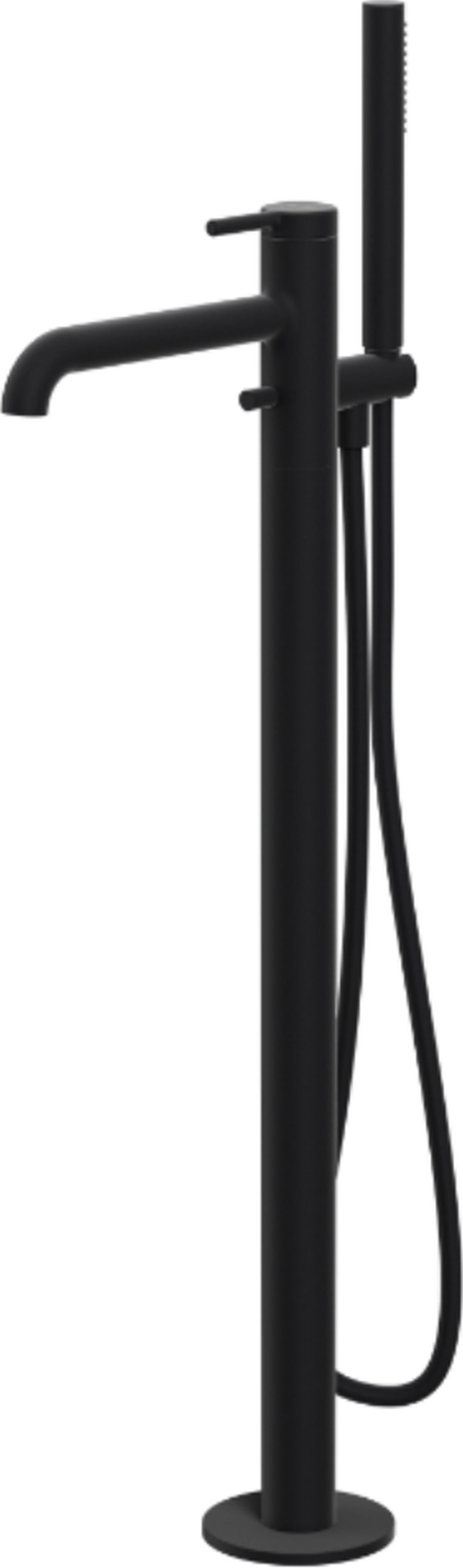 Excellent Delta Pi bateria wannowo-prysznicowa wolnostojąca czarny mat AREX.1254BL