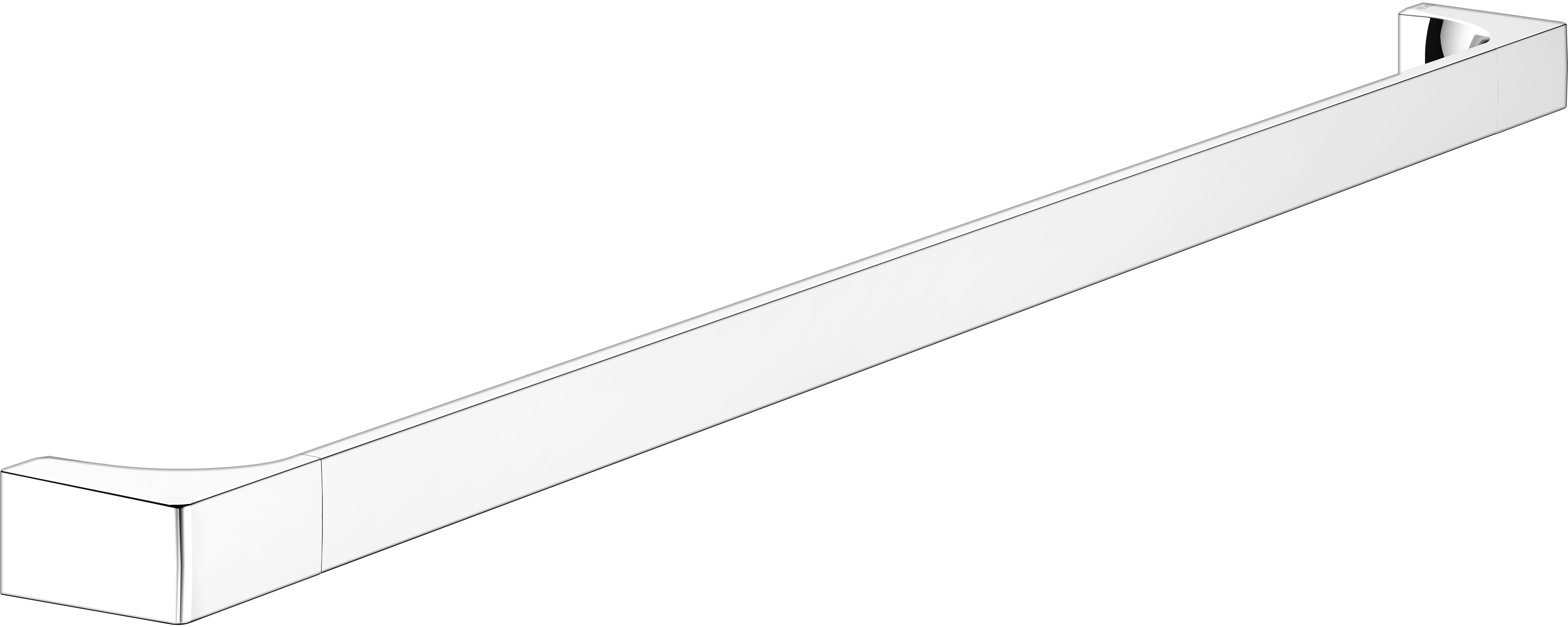 Keuco Edition 11 wieszak na ręcznik 80 cm chrom-czarny szczotkowany 11101130800