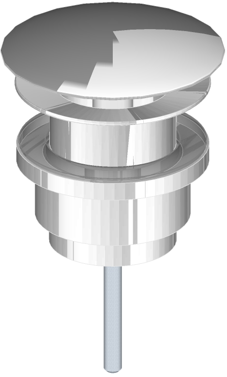 Riho korek do umywalki klik-klak chrom 205205
