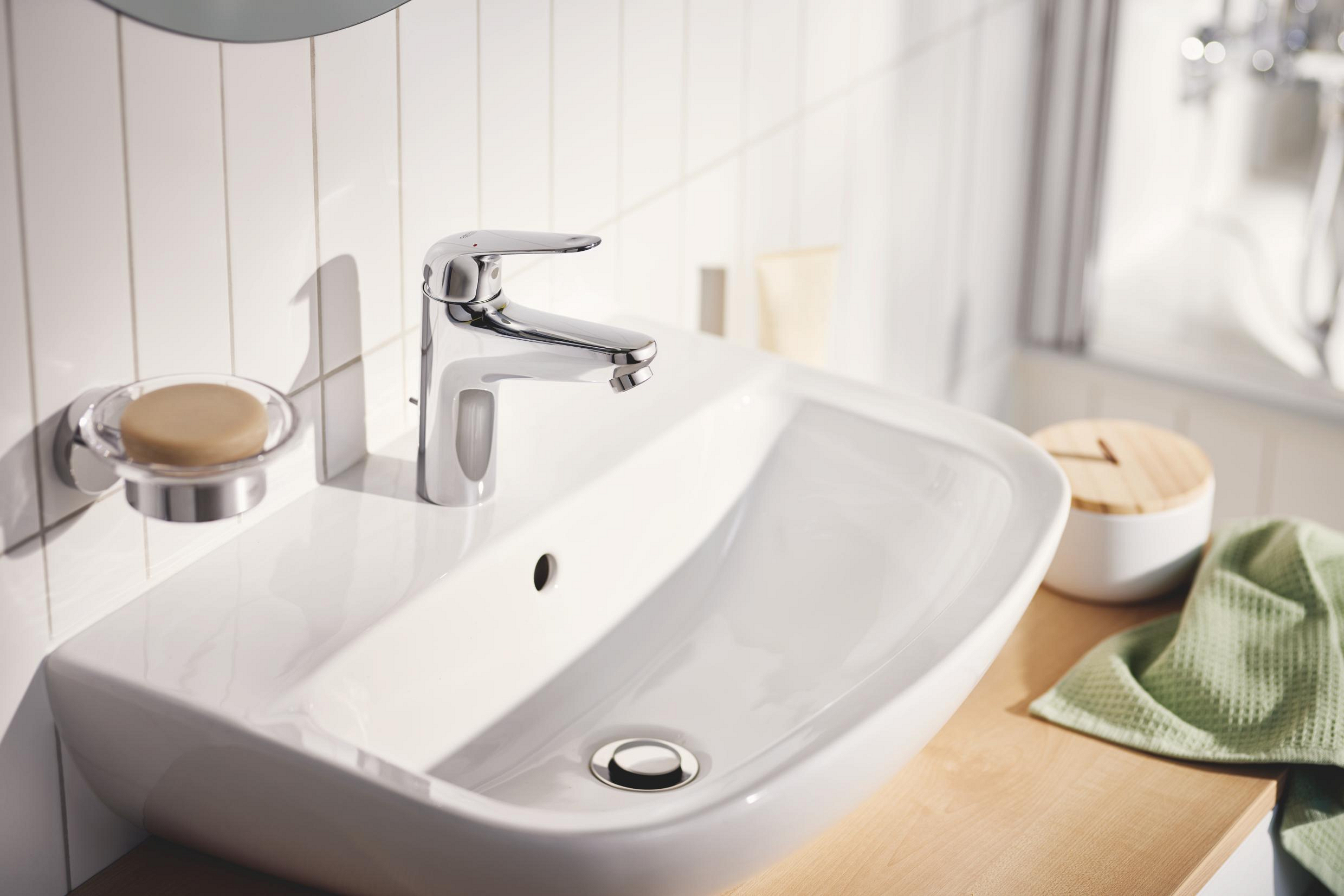 Grohe Swift bateria umywalkowa stojąca chrom 24316001
