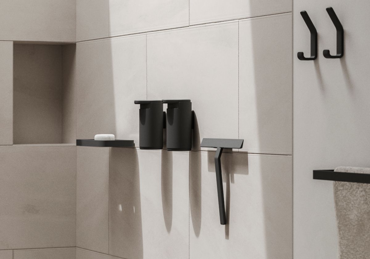 Zone Denmark Rim ściągaczka do wody czarna 14896 - Wysyłka w 24h