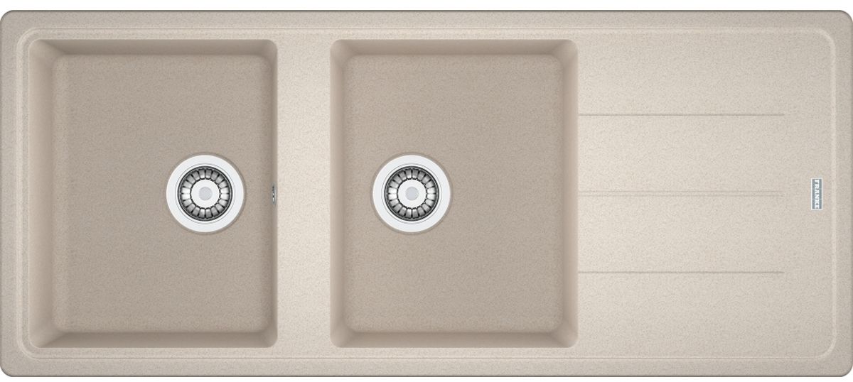 Franke Basis zlewozmywak granitowy 116x50 cm beżowy 114.0676.259