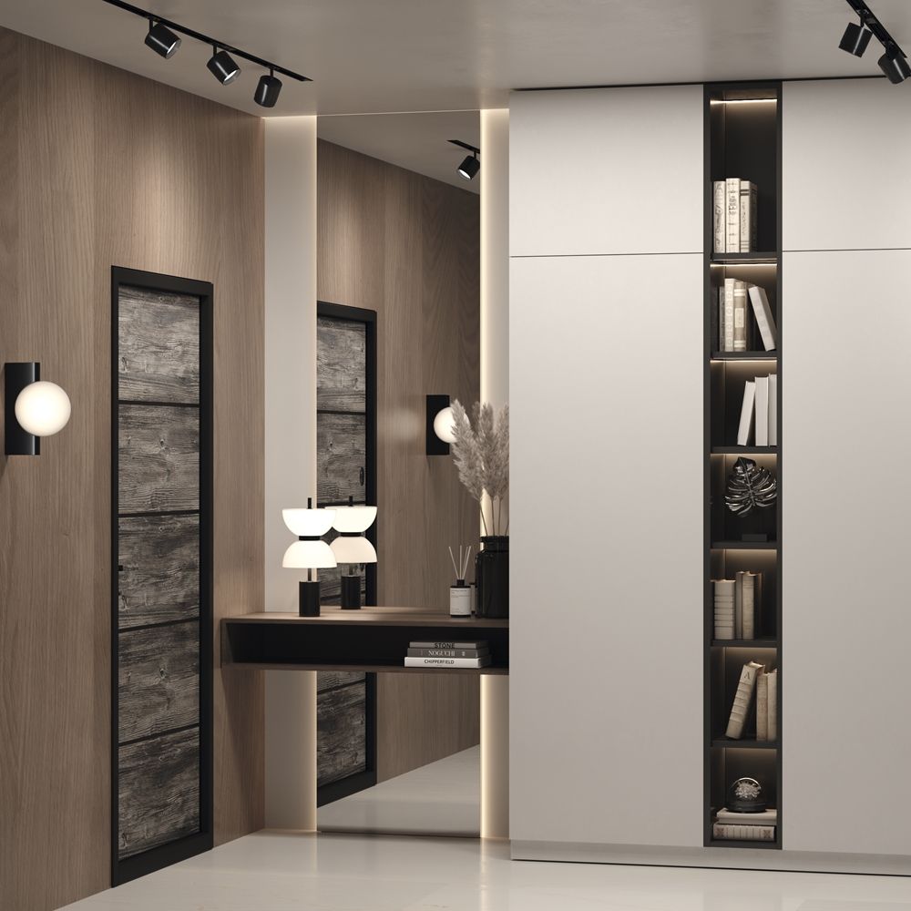 Maytoni Kyoto lampa stołowa 1x11 W czarna MOD178TL-L11B3K