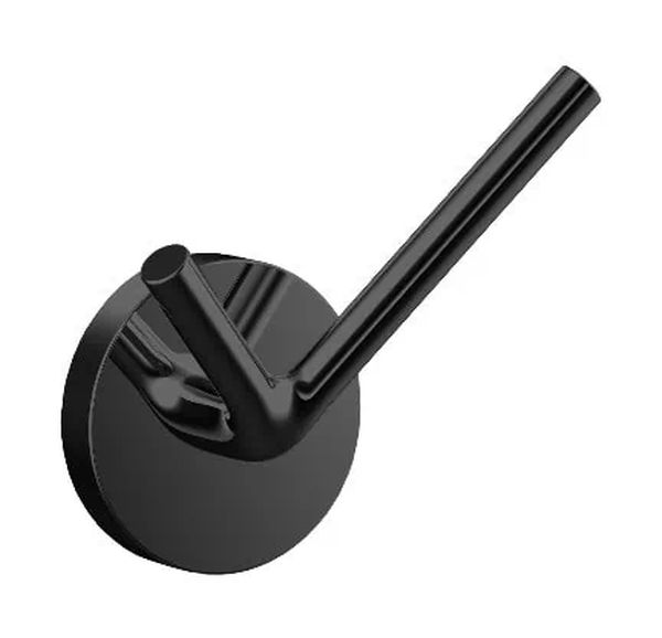 Emco Round wieszak na ręcznik haczyk podwójny czarny 437513301 - Wysyłka w 24h