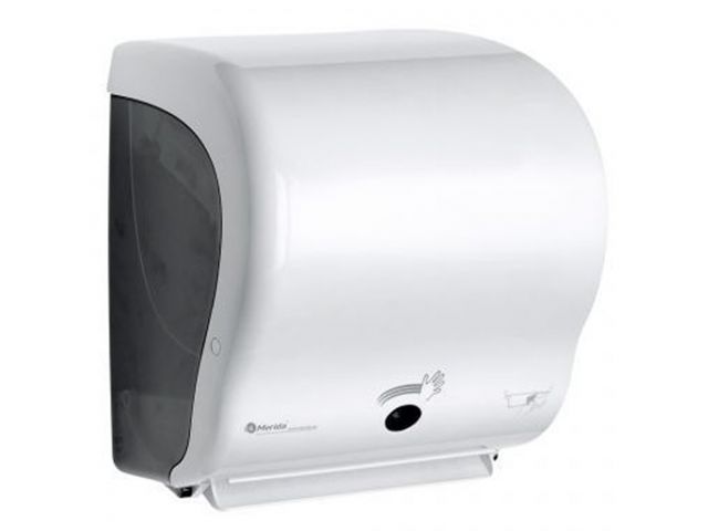 Merida Lux Sensor Cut pojemnik na ręczniki papierowe elektroniczny biały CJB503