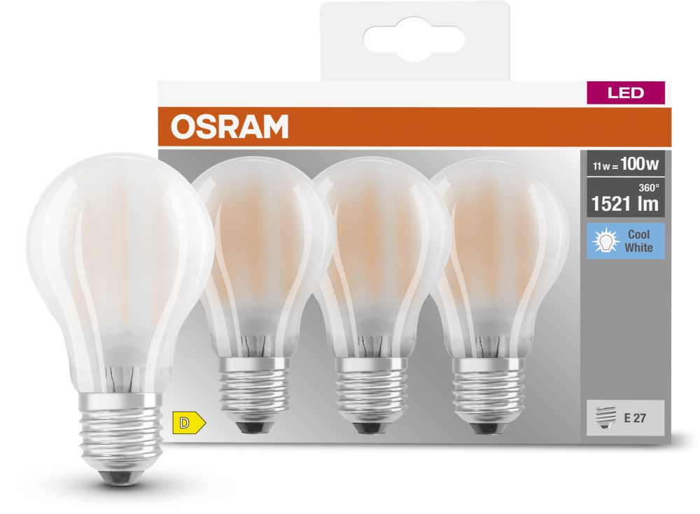 Osram LED Lamps żarówki LED Multipack 3x11 W 4000 K E27 - Wysyłka w 24h
