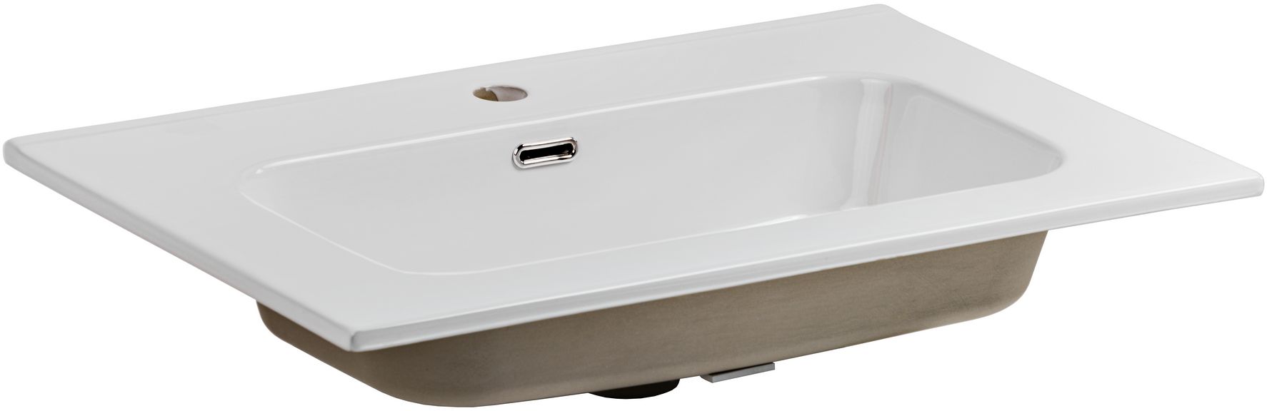 Comad Go umywalka 71x46 cm prostokątna meblowa biała GO 70/DP-8095