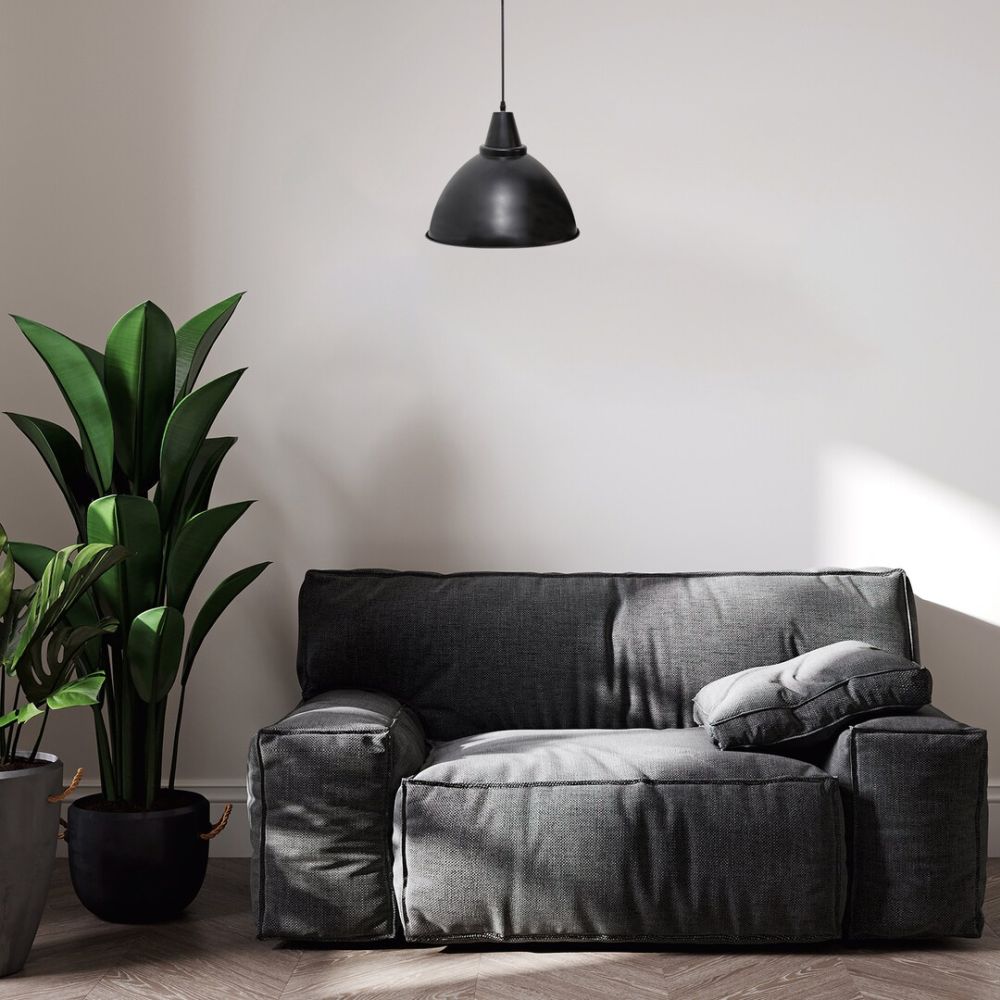 Rabalux Wilbour lampa wisząca 1x60 W czarna 72013