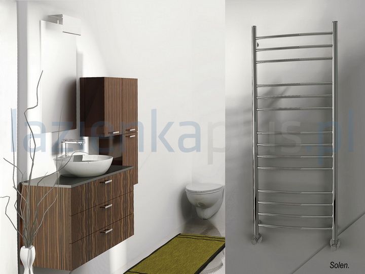 Imers Solen grzejnik łazienkowy drabinkowy 100x53 cm chrom G01453010003