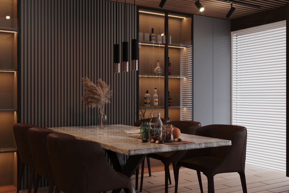 Sollux Lighting Loopez lampa wisząca 2x40W czarna/miedź SL.0947