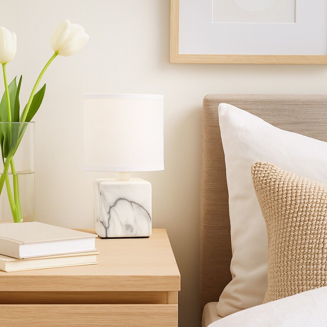 Rabalux Nalisa lampa stołowa 1x40 W biała 74069