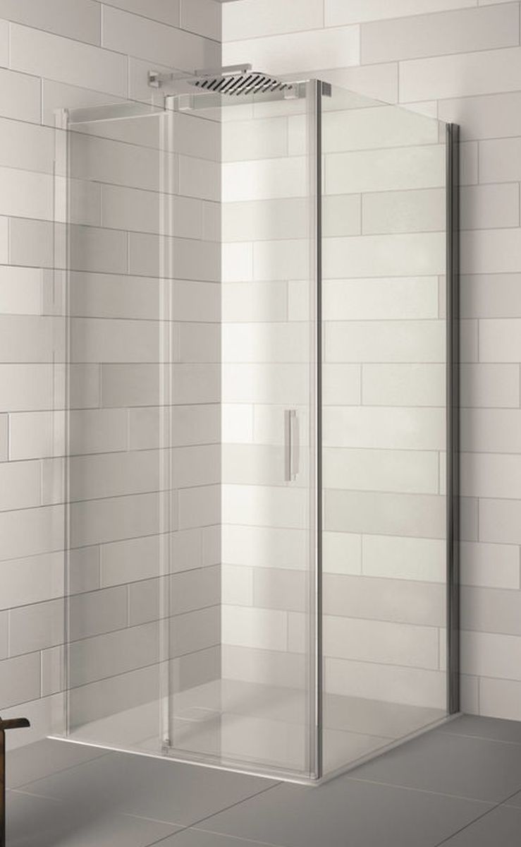 Riho Ocean O203 kabina prysznicowa 100x80 cm prostokątna lewa chrom błyszczący/szkło przezroczyste G006004120