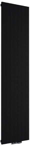 Radox Sheer grzejnik pokojowy 190x60 cm podłączenie dolne czarny strukturalny RX-SH.002T.1900.600
