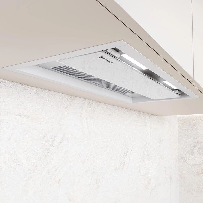 Globalo Design Feneris okap kuchenny 60 cm podszafkowy biały FENERIS_60_1_WHITE