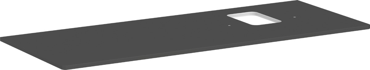 Hansgrohe Xelu Q blat naszafkowy 136x55 cm szary 54124910