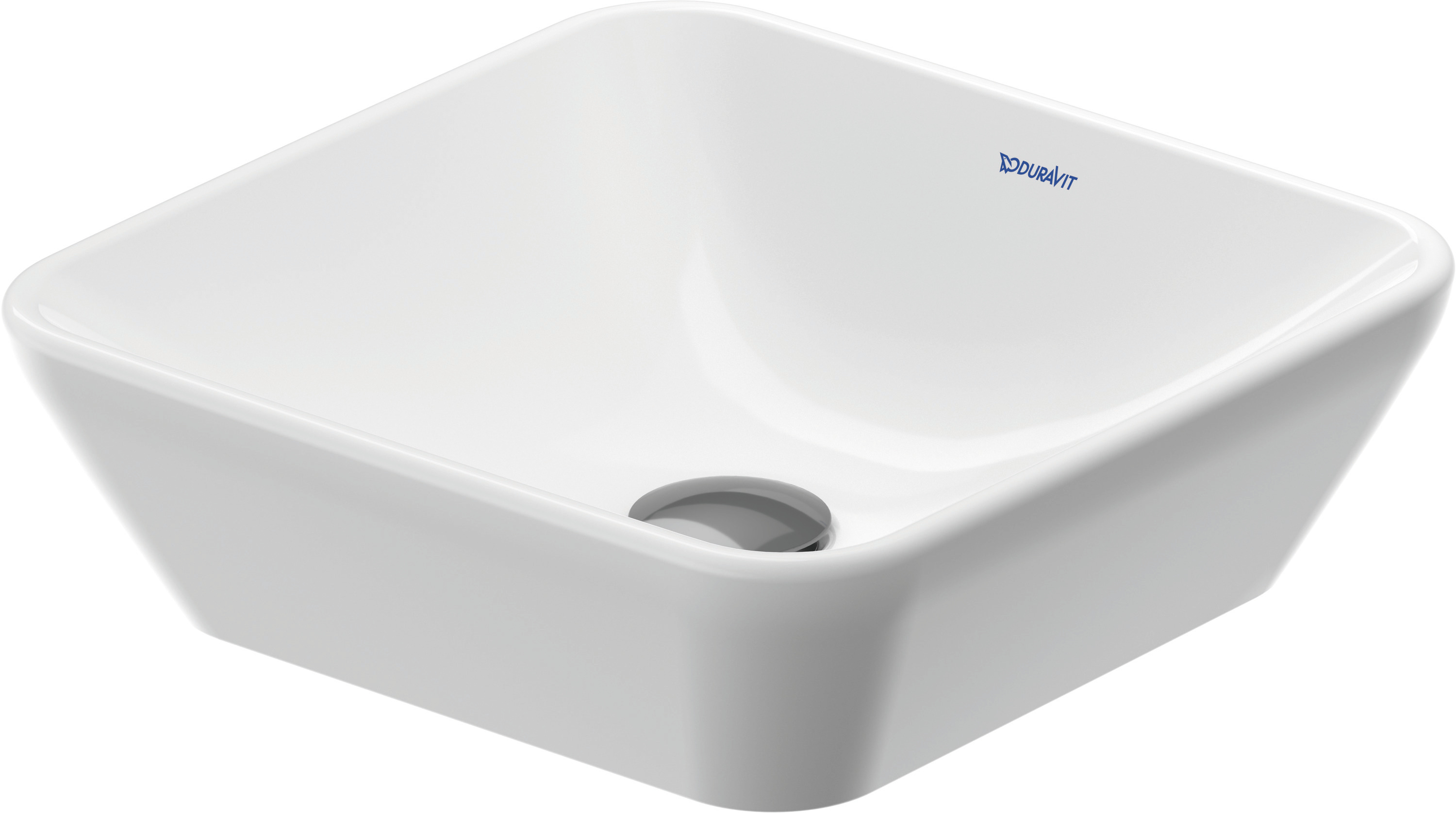 Duravit D-Neo umywalka 40x40 cm kwadratowa nablatowa biała 2397400070 - Wysyłka w 24h