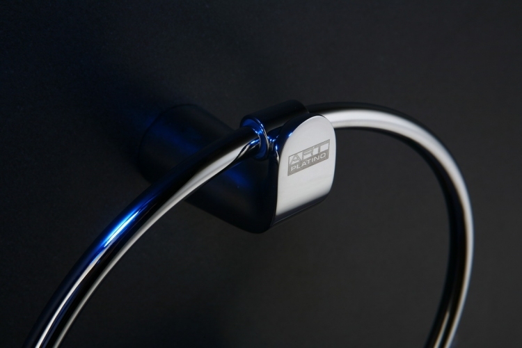 Art Platino Emira wieszak na ręczniki okrągły chrom EMI-85042