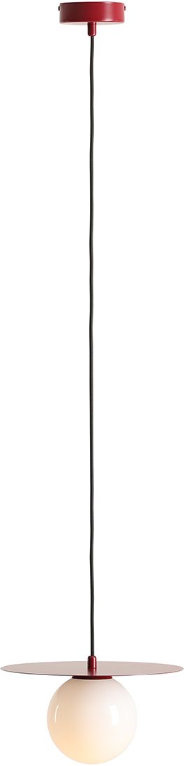 Aldex Loop lampa wisząca 1x10 W czerwona 1125G15_S