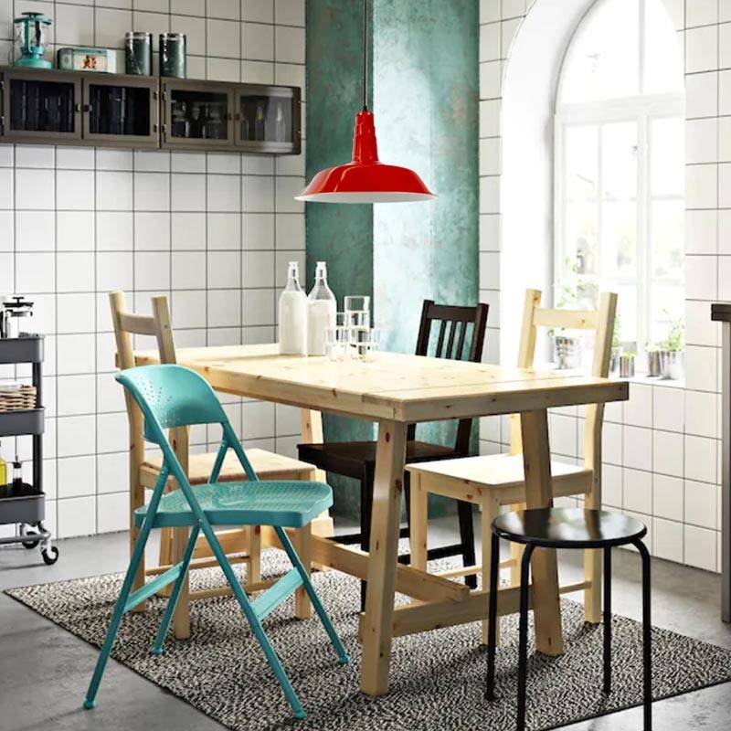 Abruzzo Retro lampa wisząca 1x20 W czerwona ABR-LWRG-R