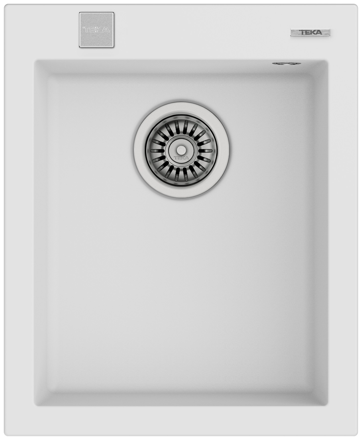 Teka Forsquare 34.40 TG zlewozmywak 50x41 cm Tegranit arktyczny biały 115230014 - Wysyłka w 24h