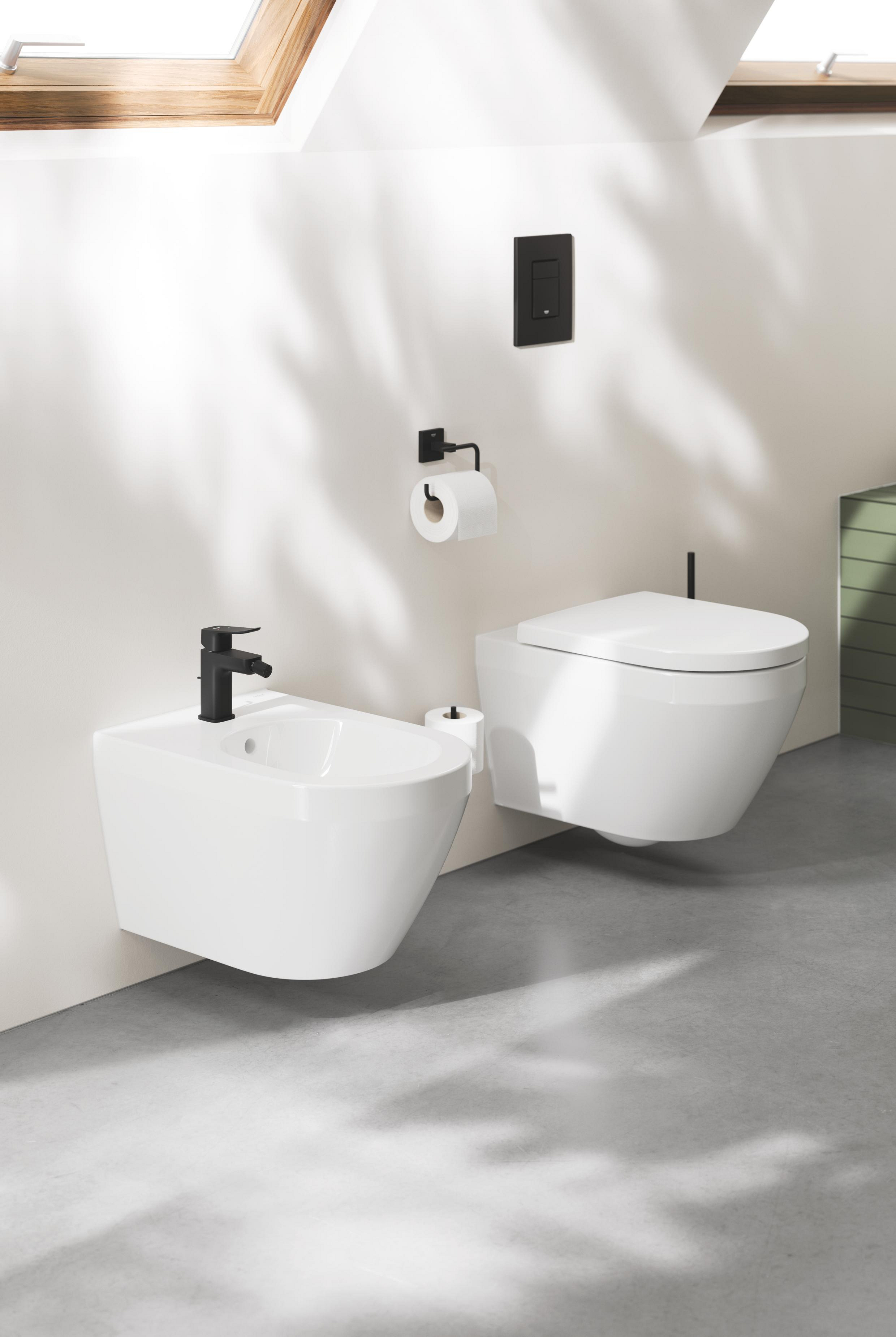 Grohe Dice bateria bidetowa stojąca czarny mat 1018772430 - Wysyłka w 24h