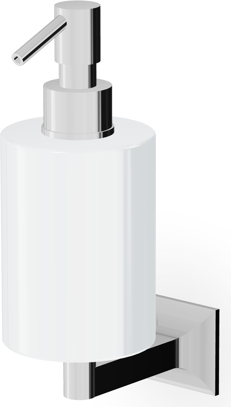 Zucchetti Bellagio dozownik do mydła 300 ml ścienny chrom ZAC515