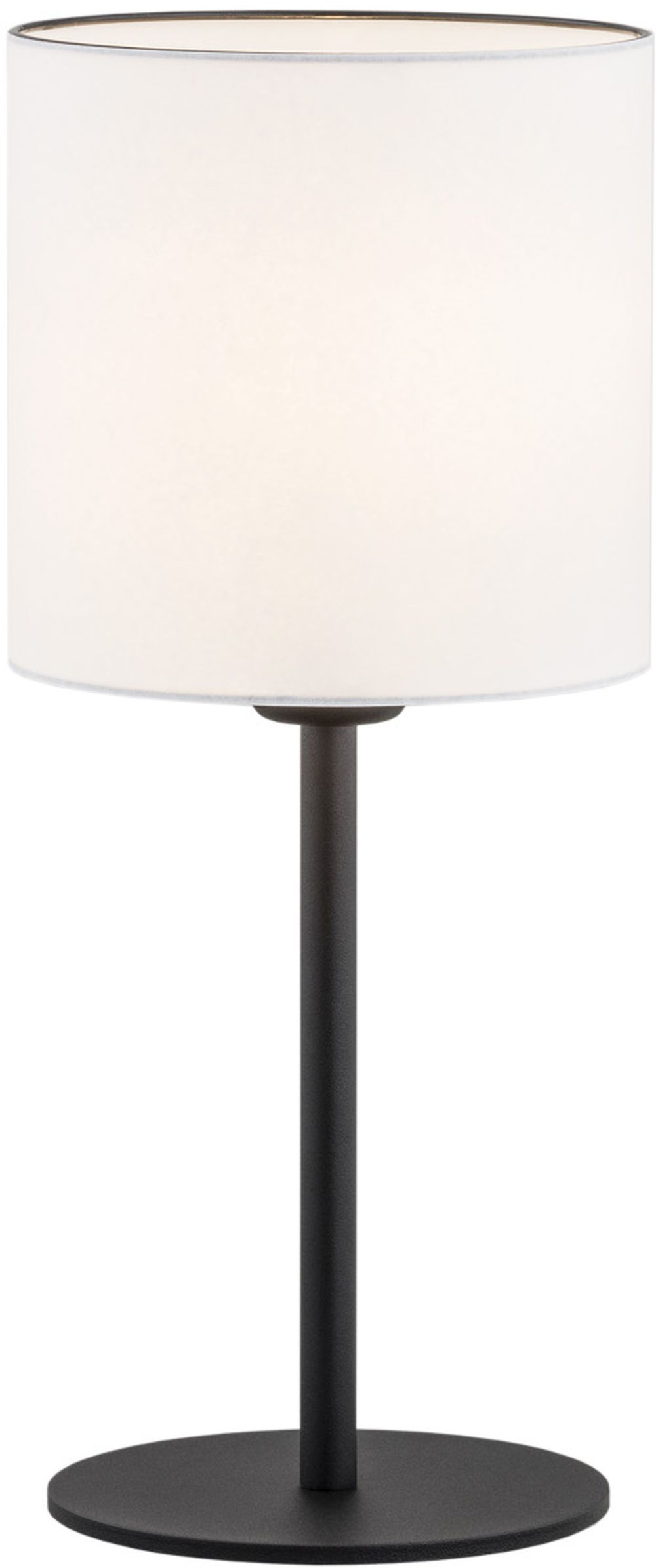 Argon Hilary lampa stołowa 1x15W czarny/biały 4081