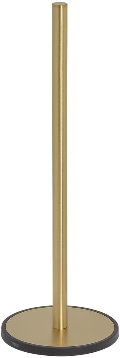 Tiger Tune uchwyt na papier toaletowy stojący czarny mat/mosiądz 13255.3.56.46 - Wysyłka w 24h