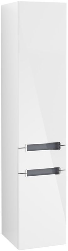 Villeroy & Boch Subway 2.0 szafka boczna 165 cm wysoka wisząca lewa Glossy White A70710DH - Wysyłka w 24h