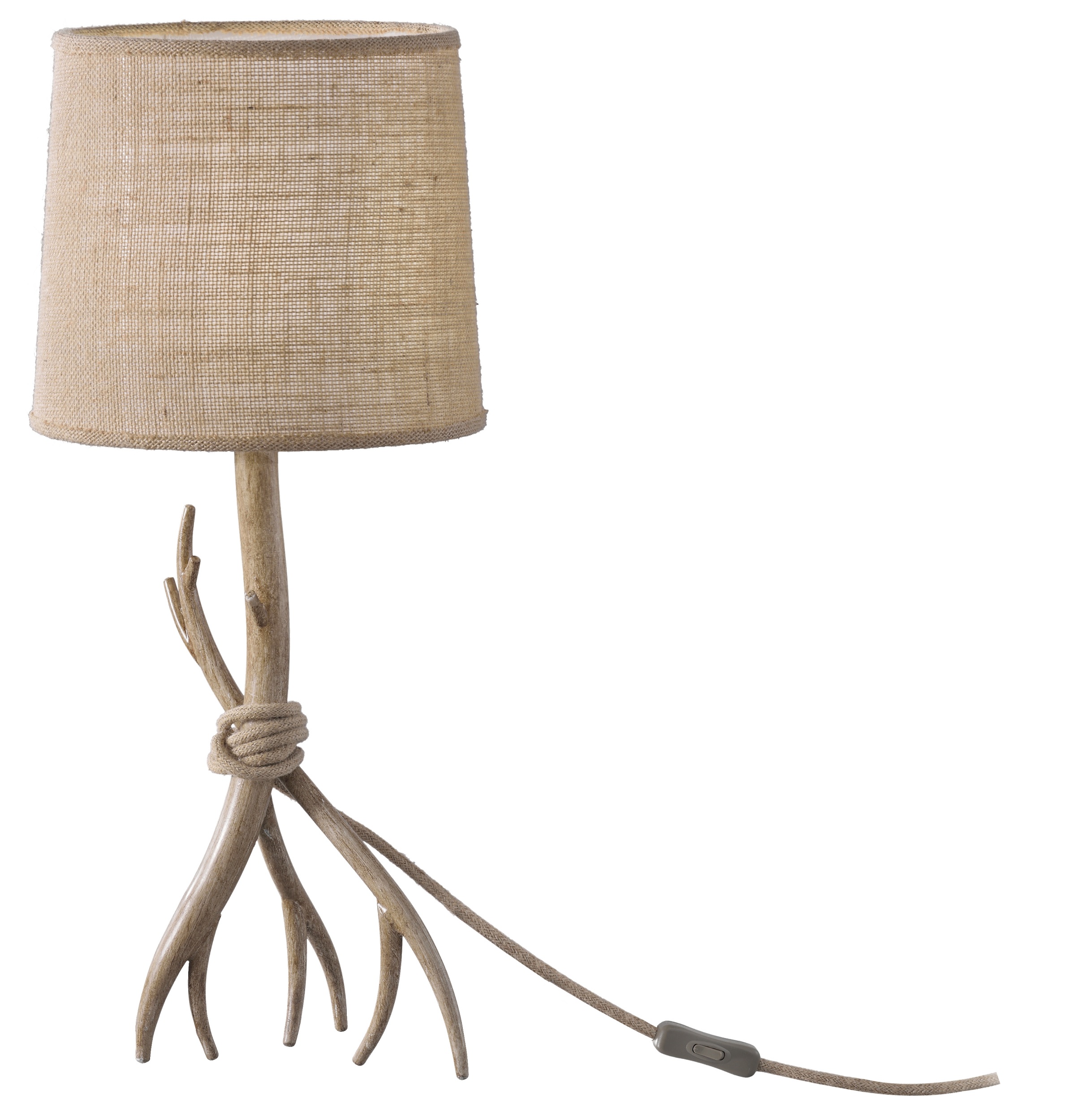 Mantra Sabina lampa stołowa 1x20W drewno 6181