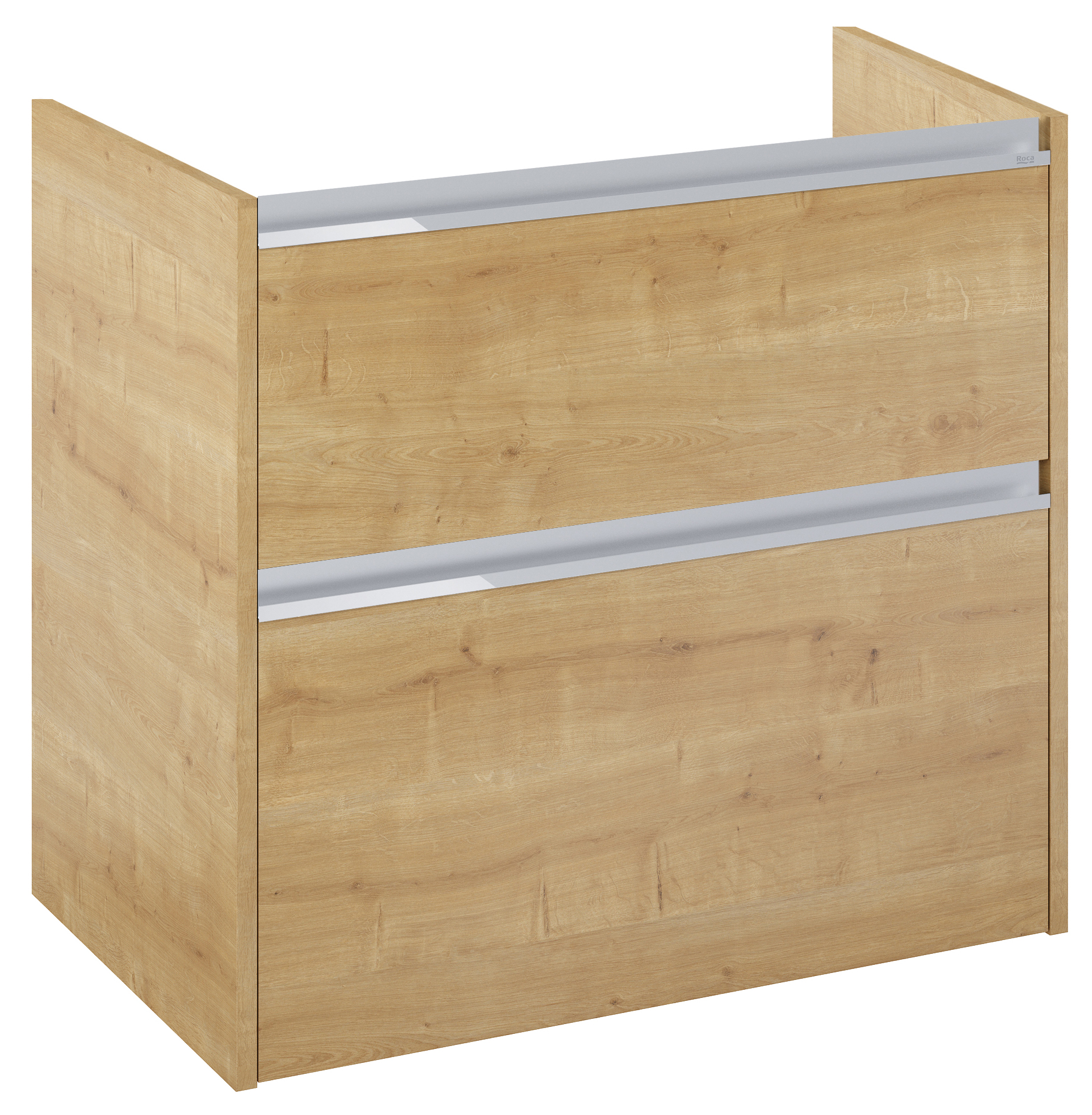 Roca Gap Pro szafka 78,5x46x66,3 cm podumywalkowa wisząca jasny dąb A857898464