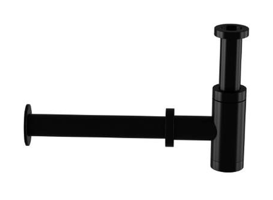 Steinberg 100 syfon umywalkowy czarny mat 1001696S