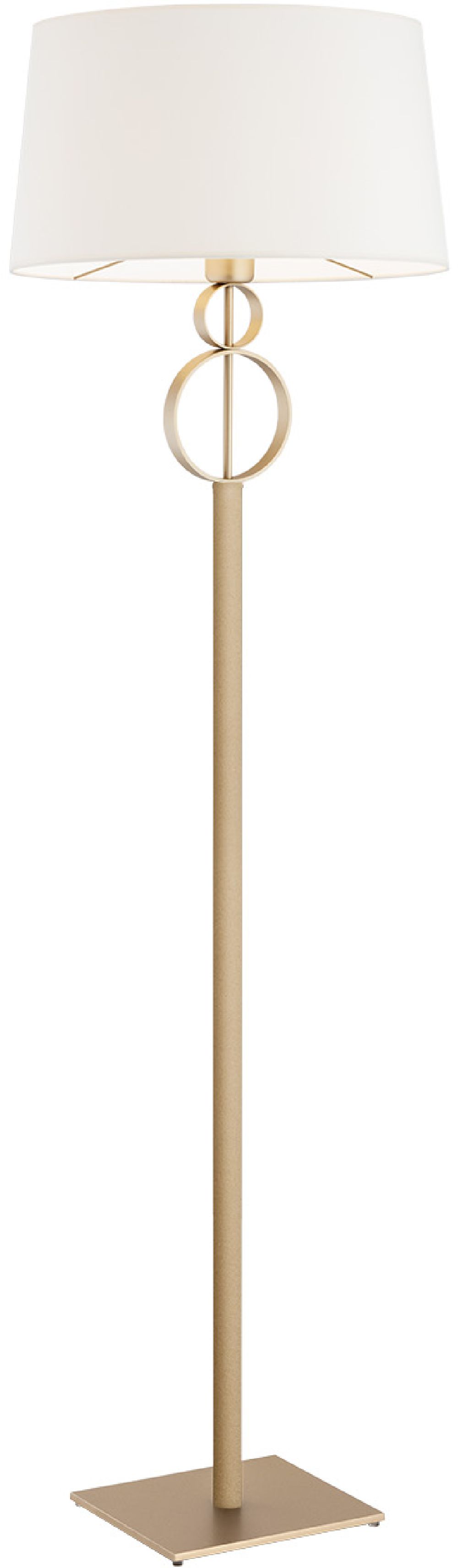Argon Perseo lampa stojąca 1x15W biały/złoty 8374