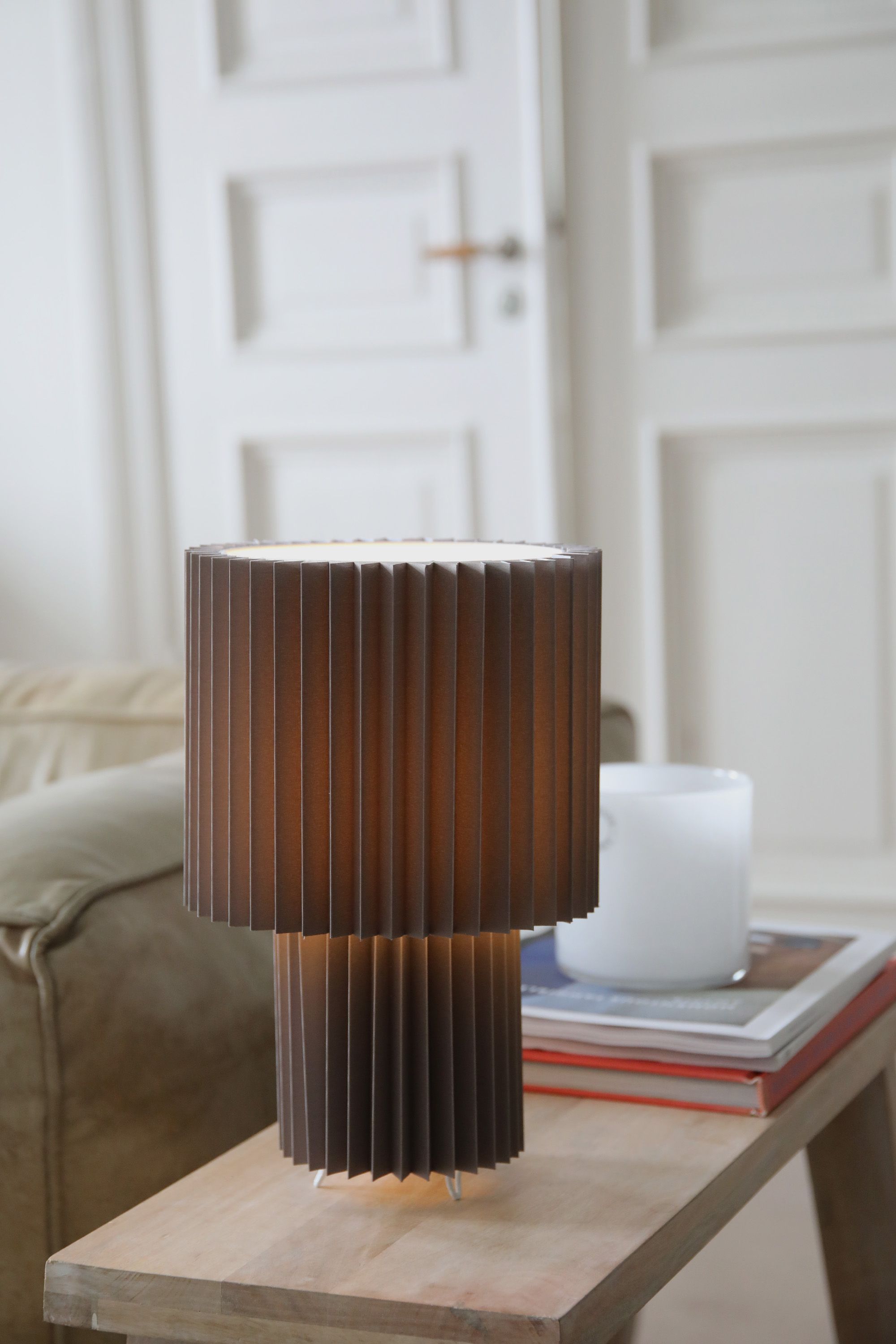 Markslöjd Catis lampa stołowa 1x60 W szara 108896