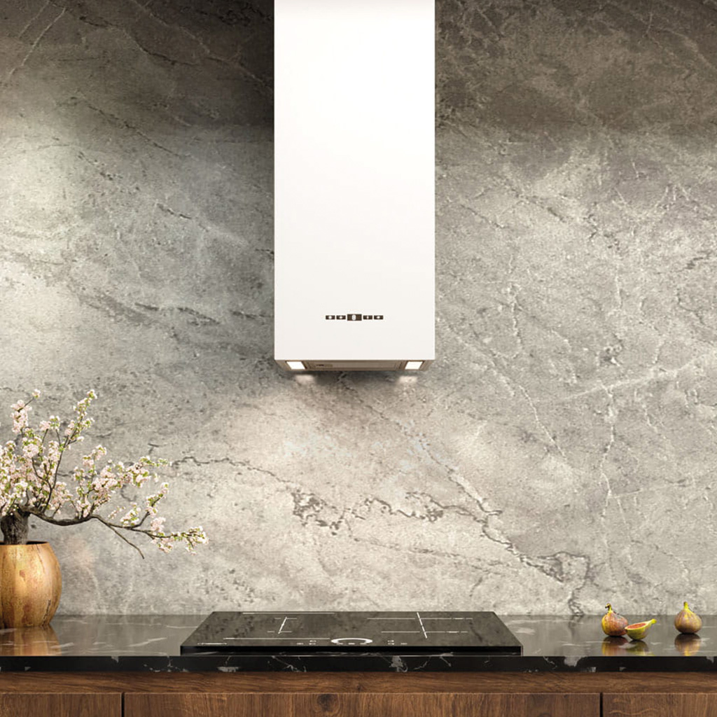 Maan Ponza okap kuchenny 30 cm kominowy biały OPONW830LEKW.S3.BI.2L_EO