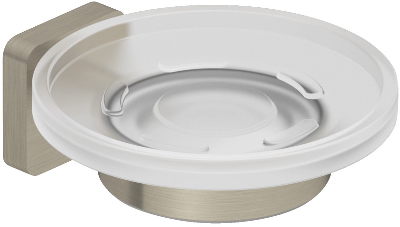 Kludi Vela S mydelniczka ścienna nikiel szczotkowany 25985N5